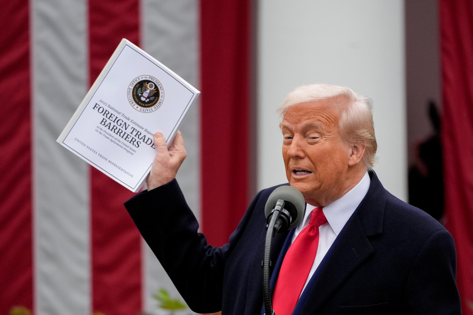 El presidente de Estados Unidos, Donald Trump. EFE/EPA/KENT NISHIMURA / POOL