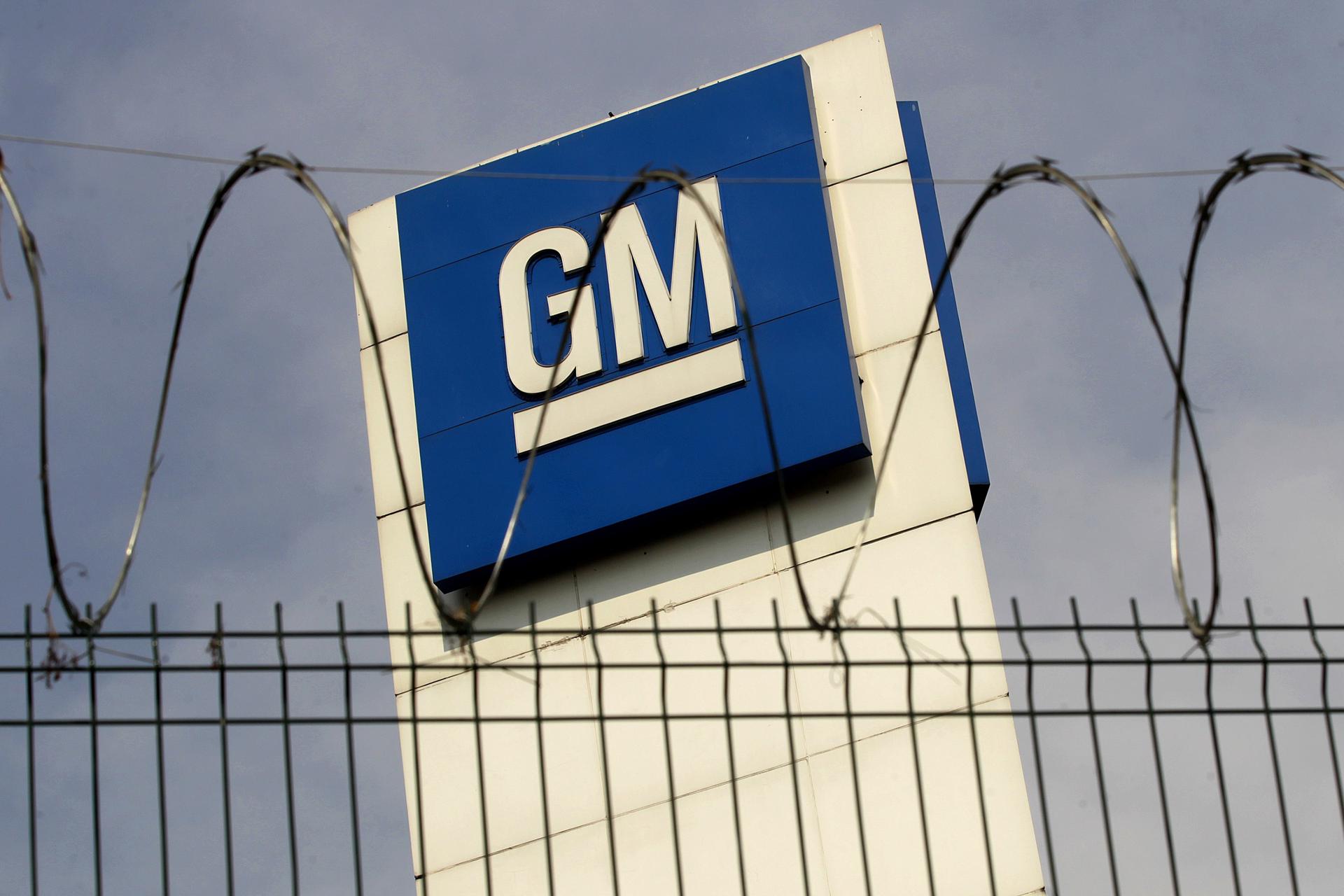 Fotografía de archivo que muestra el exterior de una oficina de General Motors. EFE/Alex Cruz
