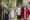 El arzobispo de Valladolid y presidente de la Conferencia Episcopal, Luis Argüello (i), bendice las palmas de los niños de las veinte cofradías de la ciudad, protagonistas de la procesión más alegre y multitudinaria de la Semana Santa, conocida como 'la borriquilla' EFE/ R. García
