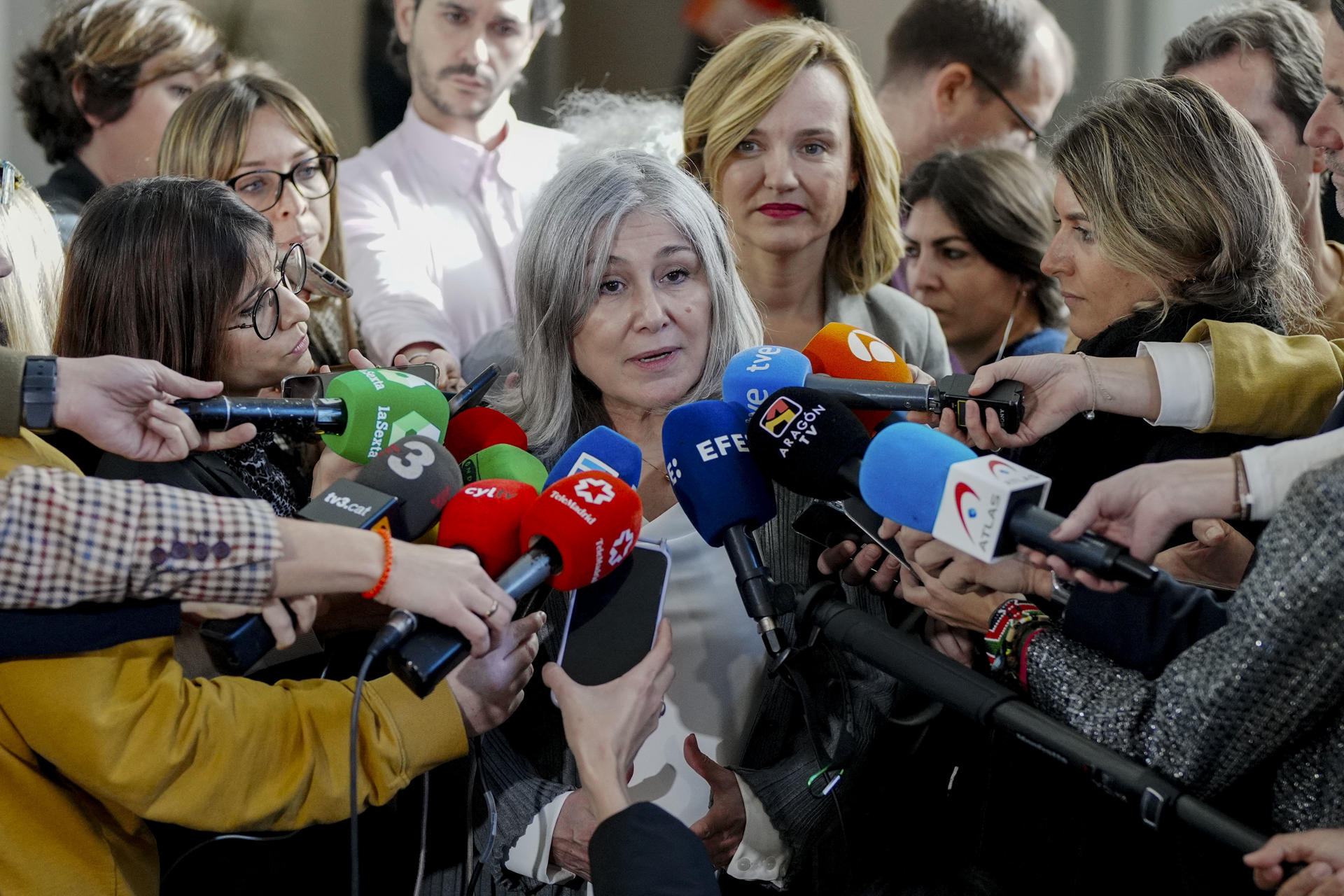 La presidenta del Consejo Escolar del Estado, Encarna Cuenca Carrión. EFE/ Borja Sánchez-Trillo
