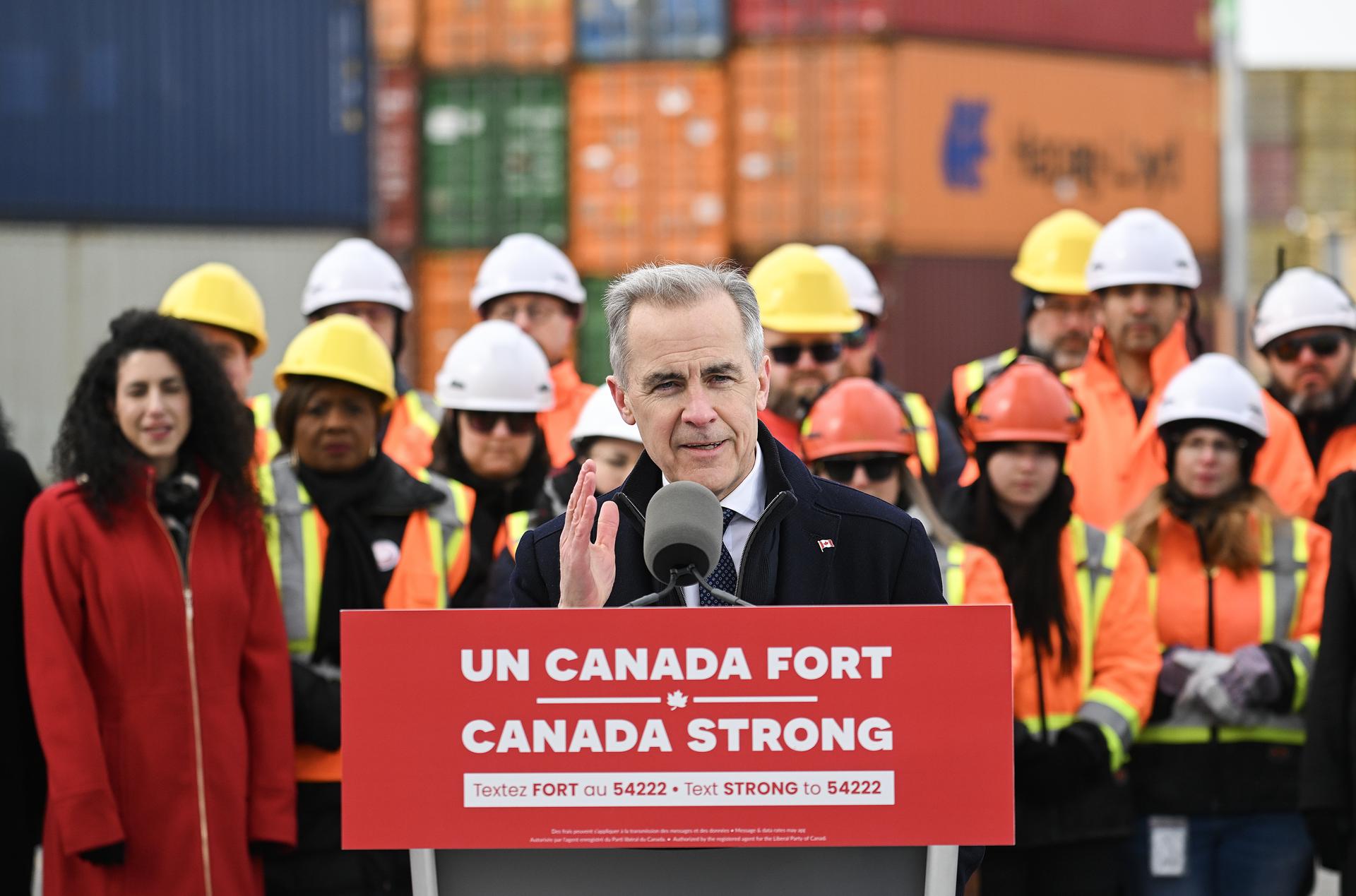 Imagen de archivo del primer ministro de Canadá, Mark Carney.  EFE/EPA/GRAHAM HUGHES