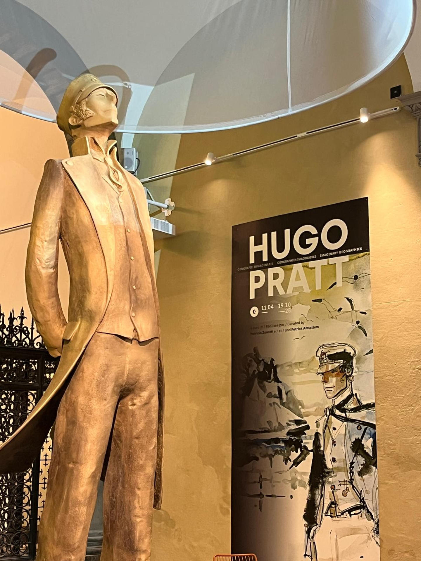 La ciudad italiana de Siena (centro) acoge desde este viernes la mayor exposición monográfica dedicada en su país al italiano Hugo Pratt, uno de los más grandes artistas del cómic mundial, para celebrar el centenario de su nacimiento y los 30 años de su muerte. EFE/ Opera Laboratori SOLO USO EDITORIAL/SOLO DISPONIBLE PARA ILUSTRAR LA NOTICIA QUE ACOMPAÑA (CRÉDITO OBLIGATORIO)