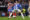 El delantero argentino del Atlético de Madrid Julián Álvarez lanza a puerta ante la oposición de Antonio Blanco, del Deportivo Alavés. EFE/ Javier Lizón