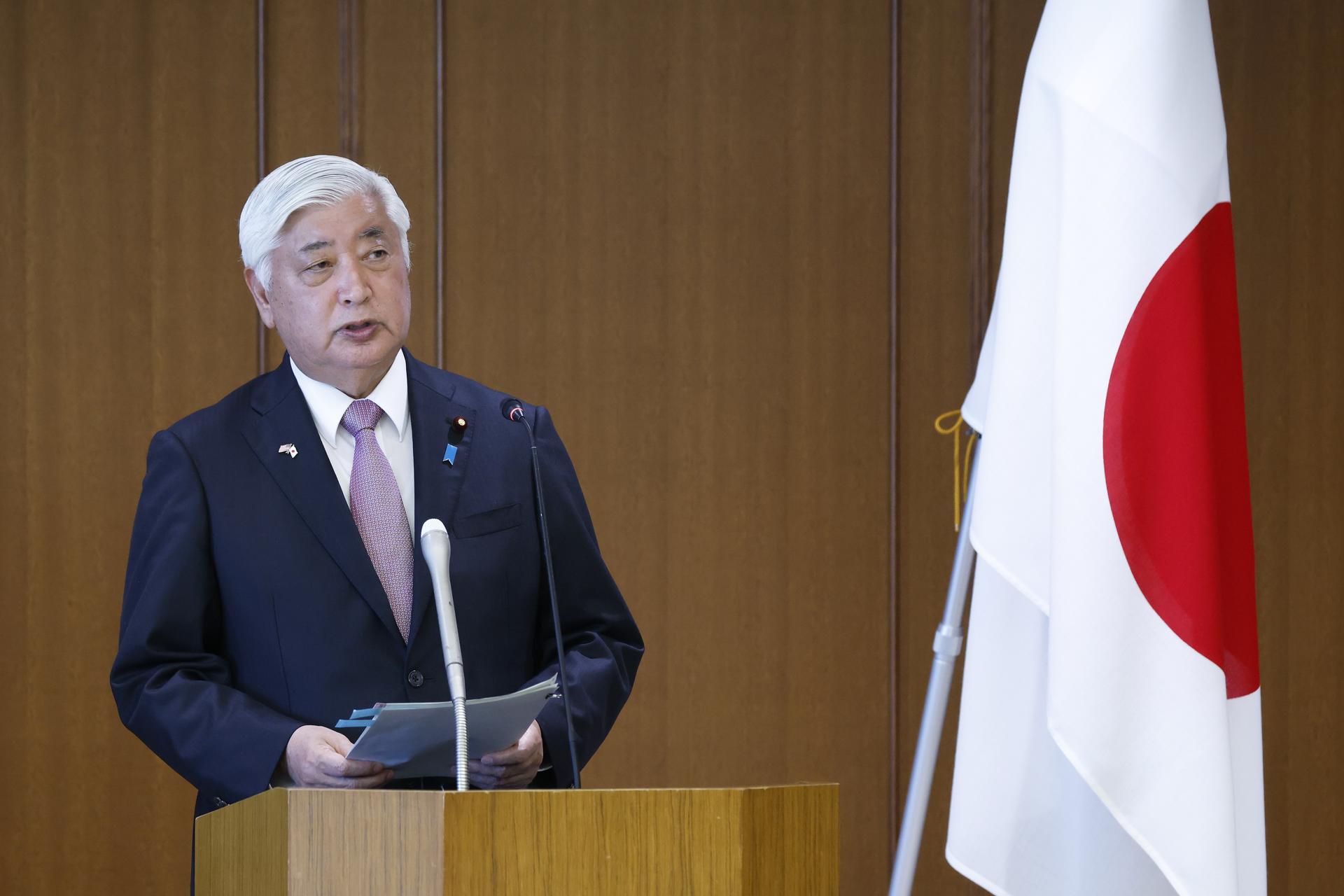 El ministro de Defensa de Japón, Gen Nakatani, en una foto de archivo. EFE/EPA/KIYOSHI OTA