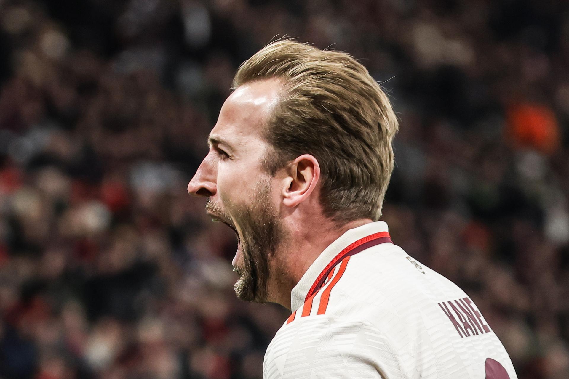 El inglés Harry Kane, delantero del Bayern de Múnich en foto de archivo de FRIEDEMANN VOGEL. EFE/EPA/