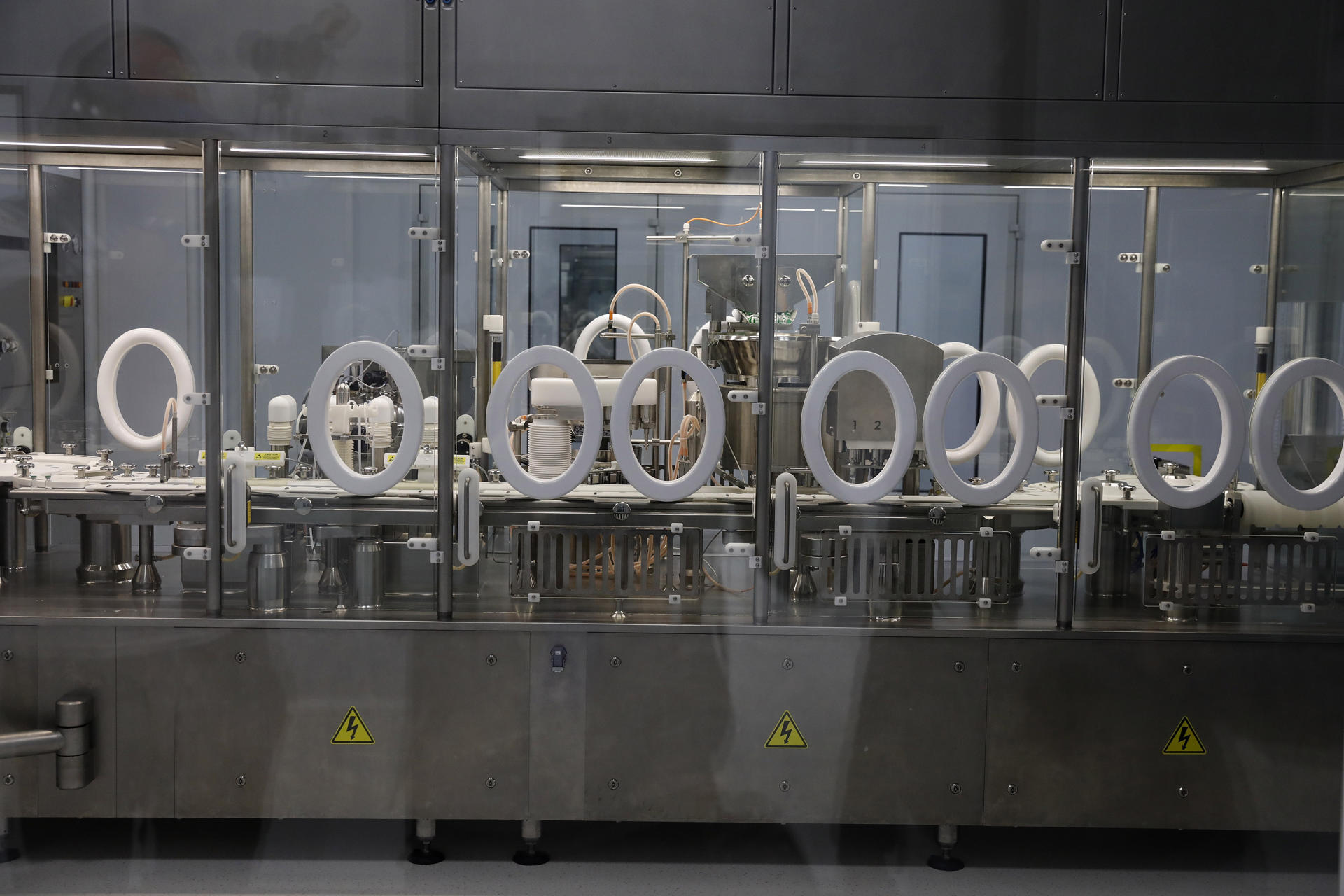 Fotografía de archivo de la planta de producción de vacunas de una empresa de biotecnología. EFE/ Luis Eduardo Noriega Arboleda/Archivo