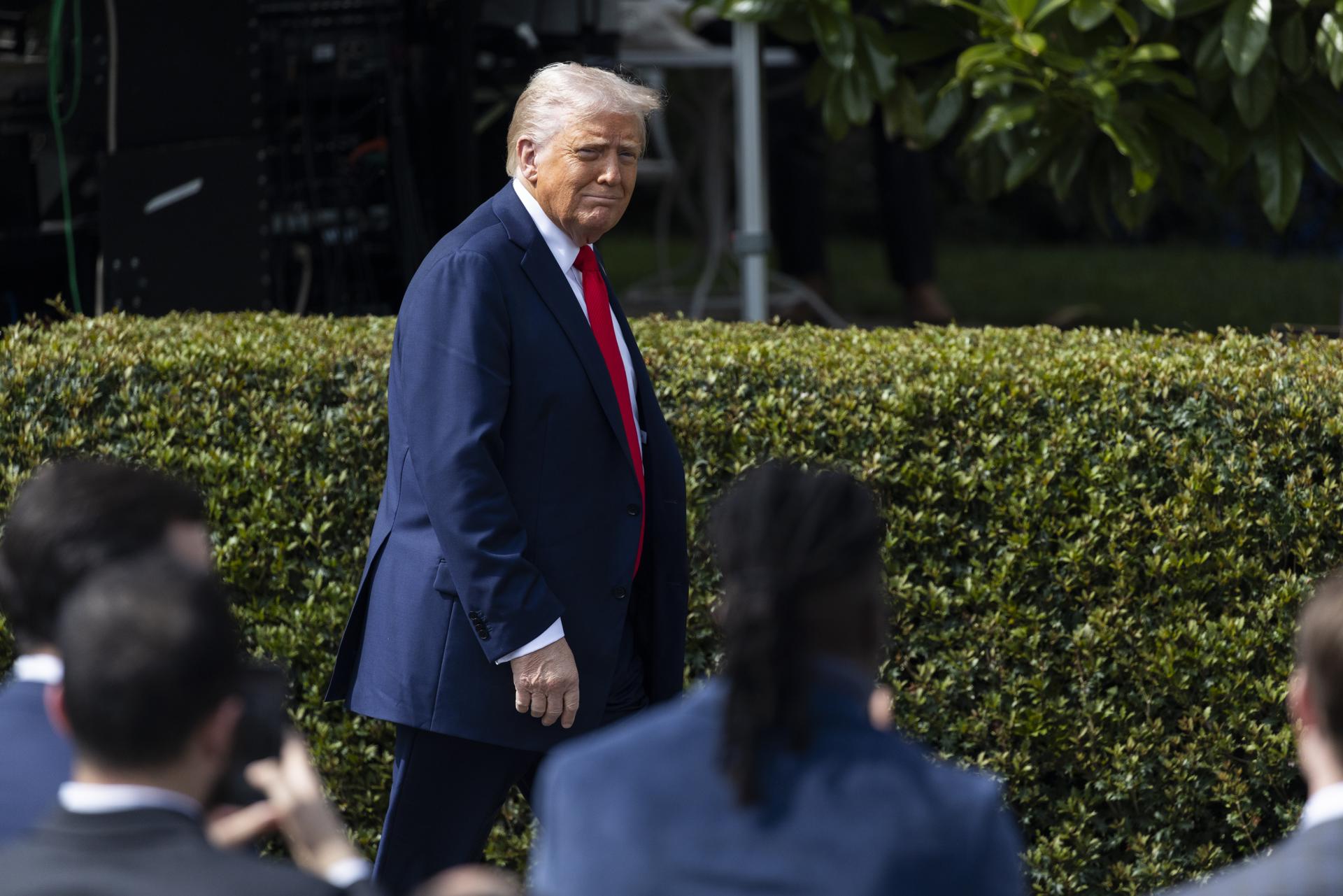 El presidente de Estados Unidos, Donald Trump. EFE/EPA/SHAWN THEW