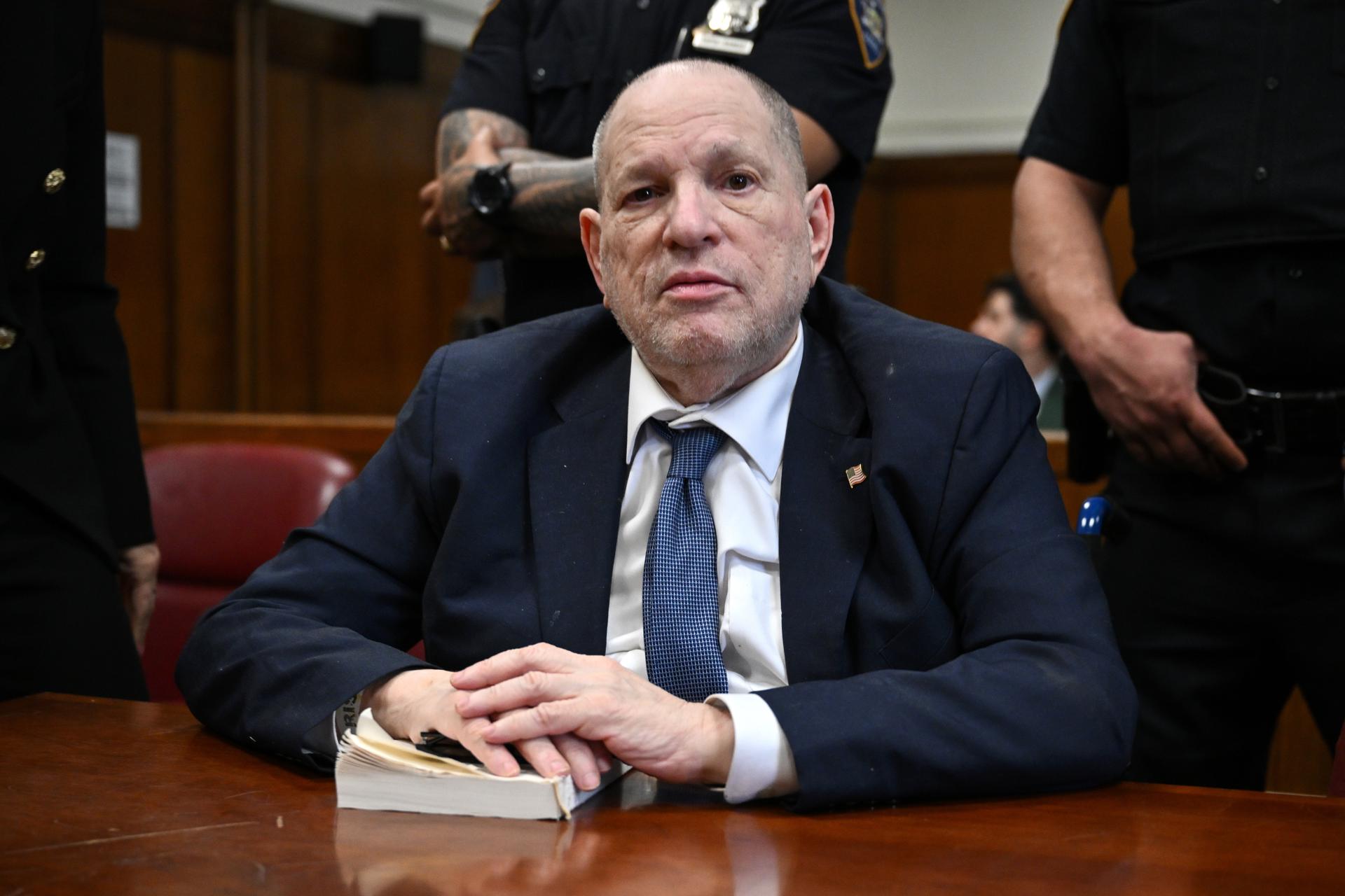 Imagen de archivo del productor de cine Harvey Weinstein. EFE/EPA/ANGELA WEISS / POOL