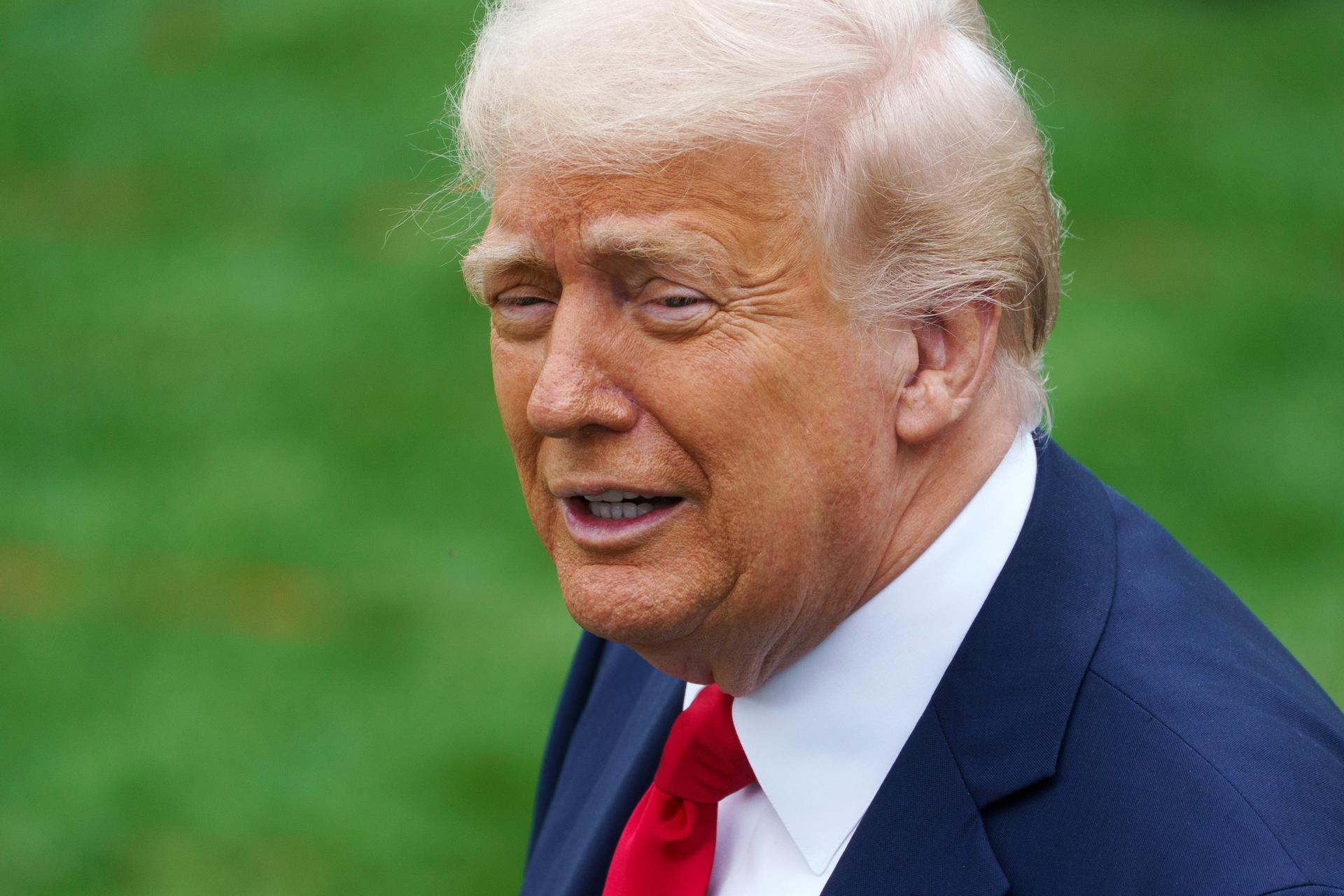 Imagen de archivo del presidente de los Estados Unidos, Donald Trump. EFE/EPA/WILL OLIVER