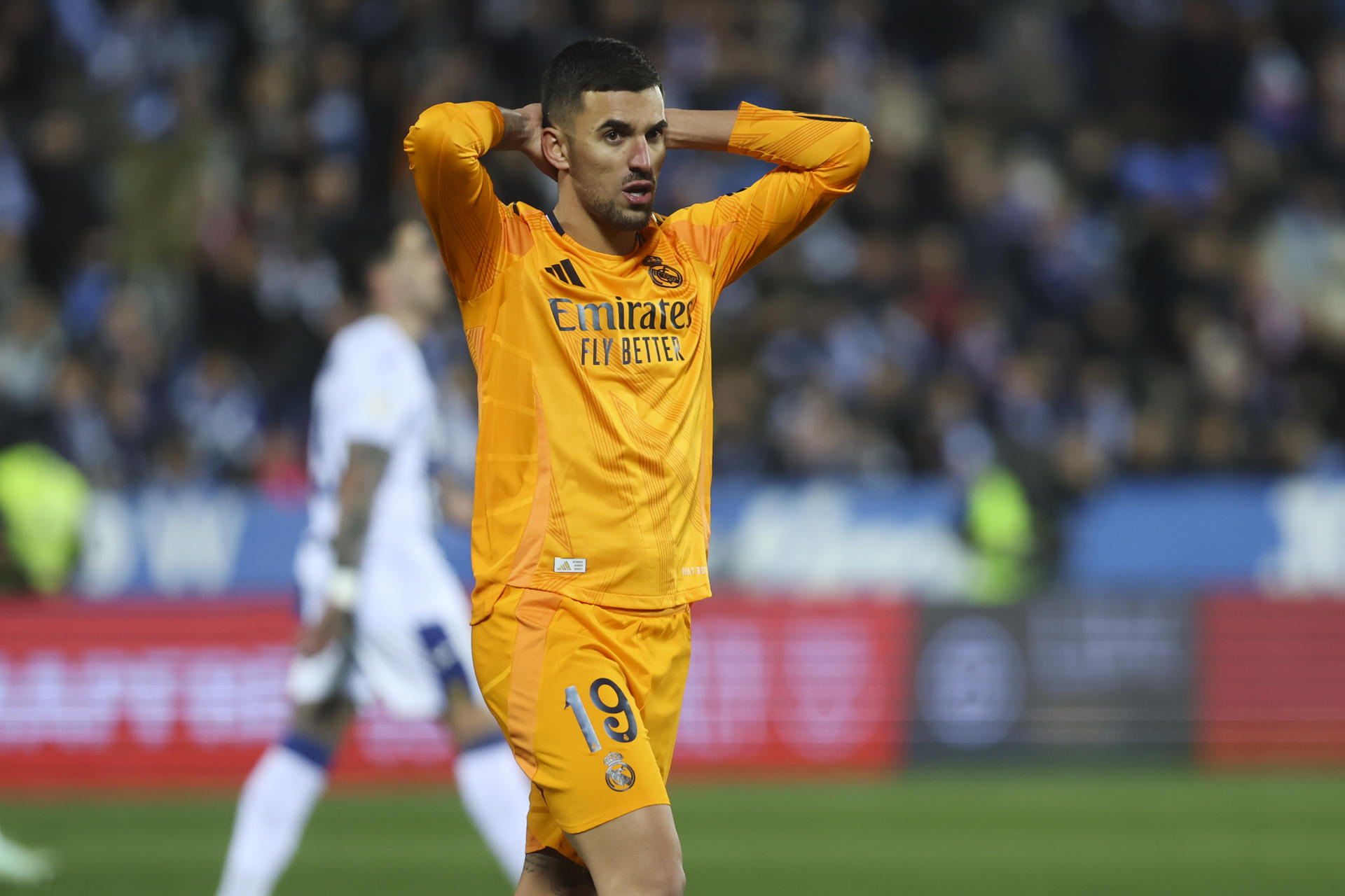 El centrocampista del Real Madrid, Dani Ceballos, en una imagen de archivo de esta temporada. EFE/ Kiko Huesca.