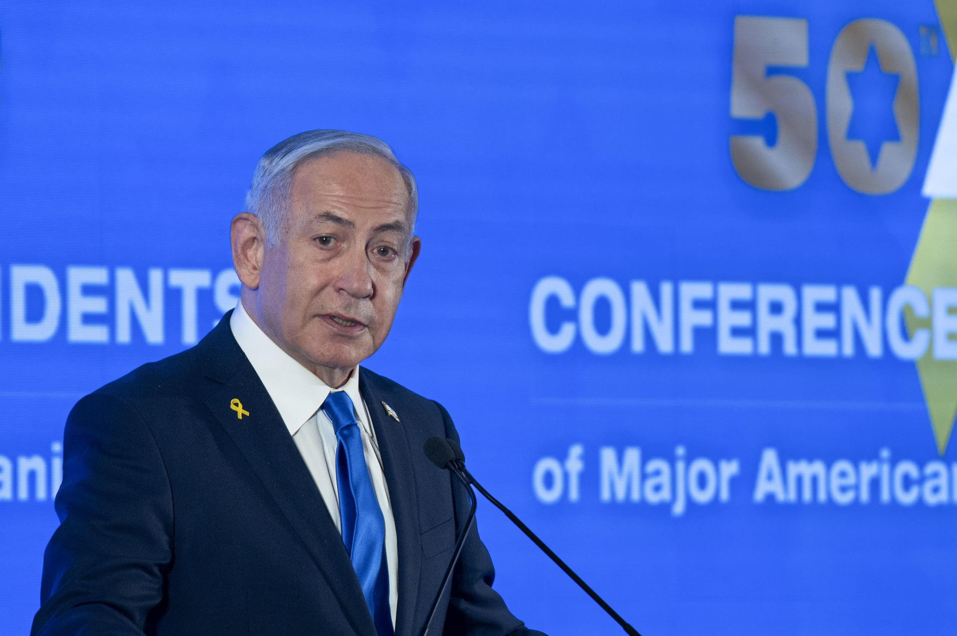 Foto de archivo del Primer Ministro de Israel, Benjamín Netanyahu. EFE/ Magda Gibelli
