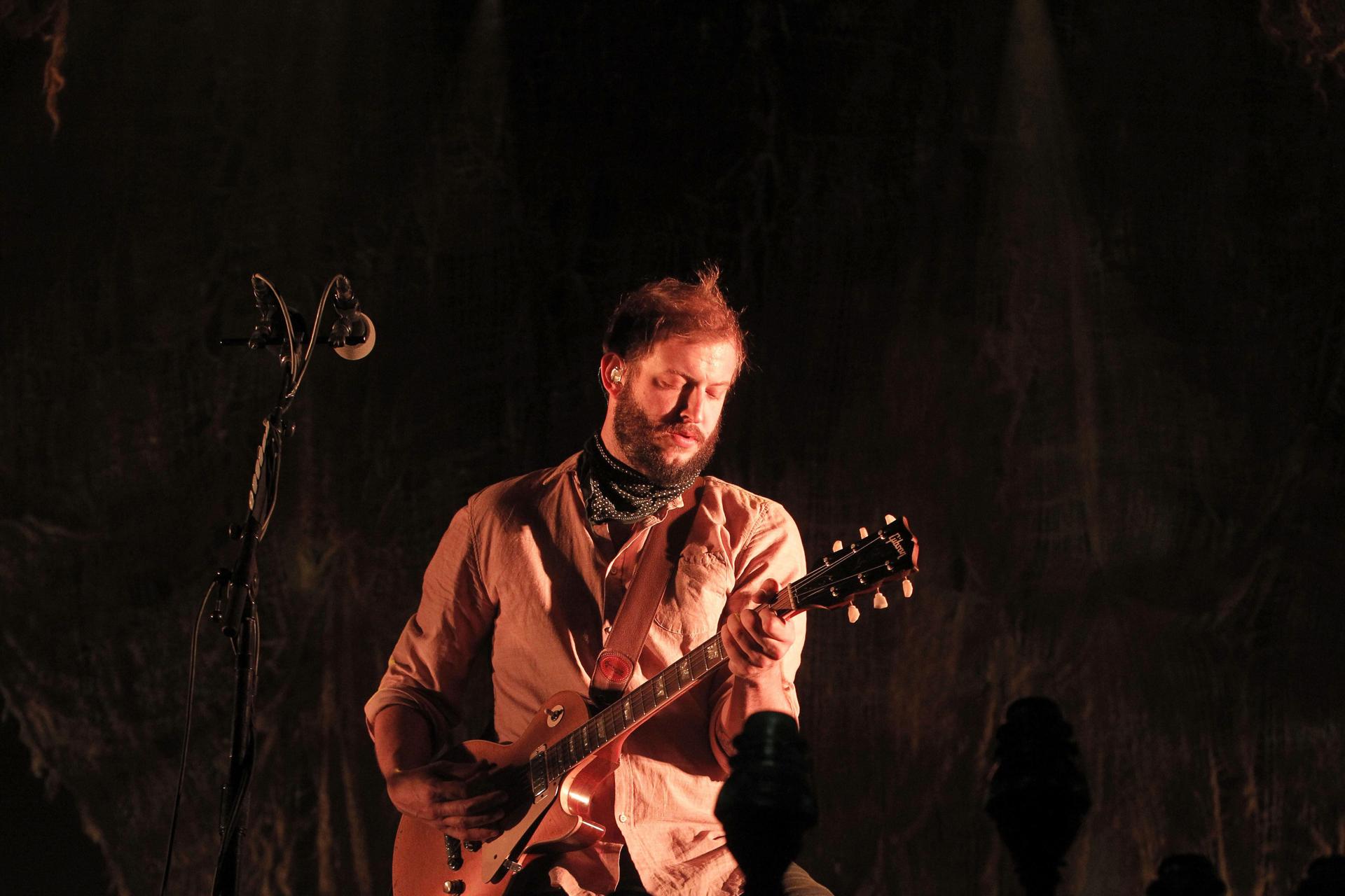 Justin Vernon, líder de la banda Bon Iver, en una imagen de archivo. EFE/Kiko Huesca