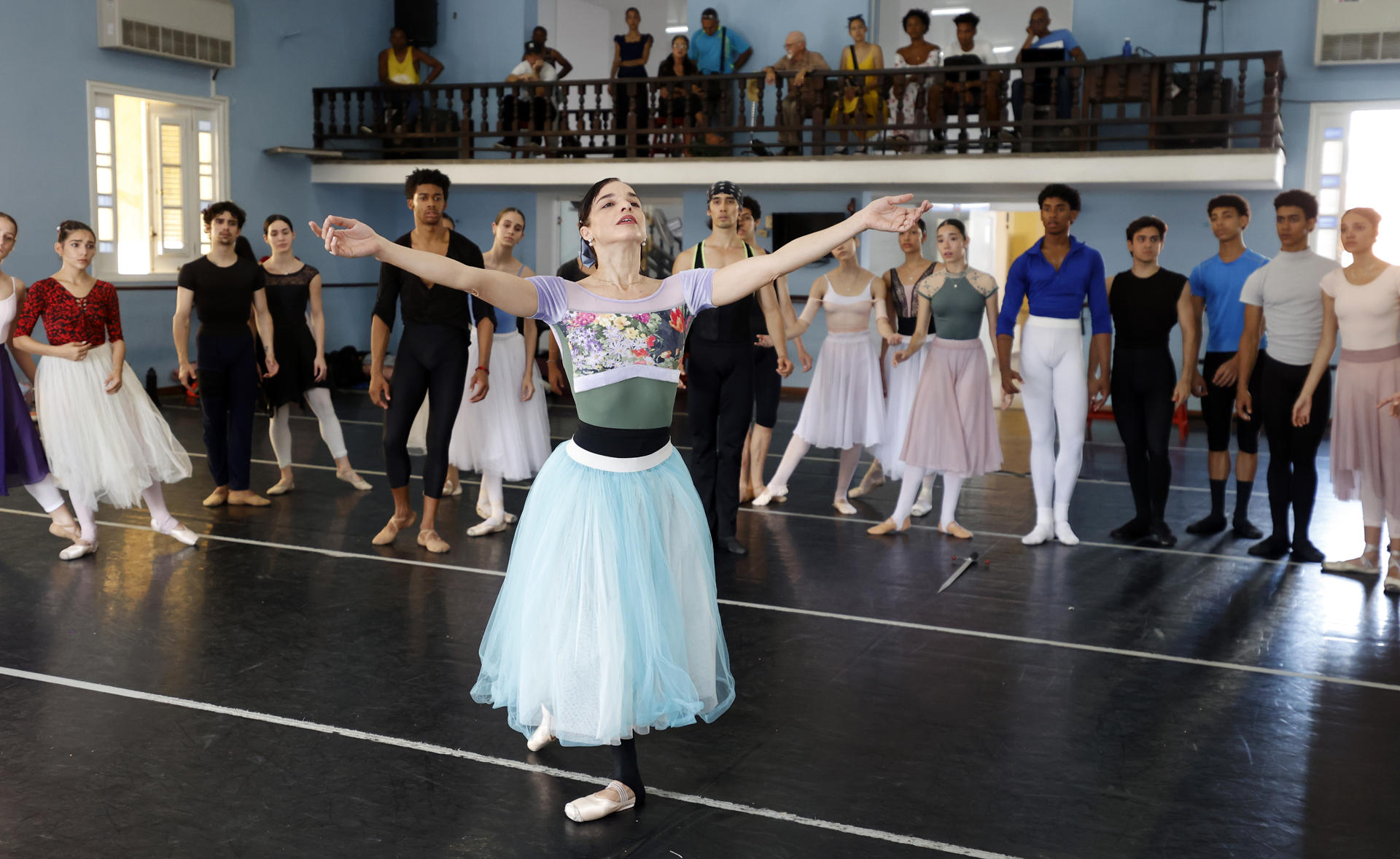 Fotografía de archivo de Viengsay Valdés, directora del ballet Nacional de Cuba (BNC). EFE/ Ernesto Mastrascusa