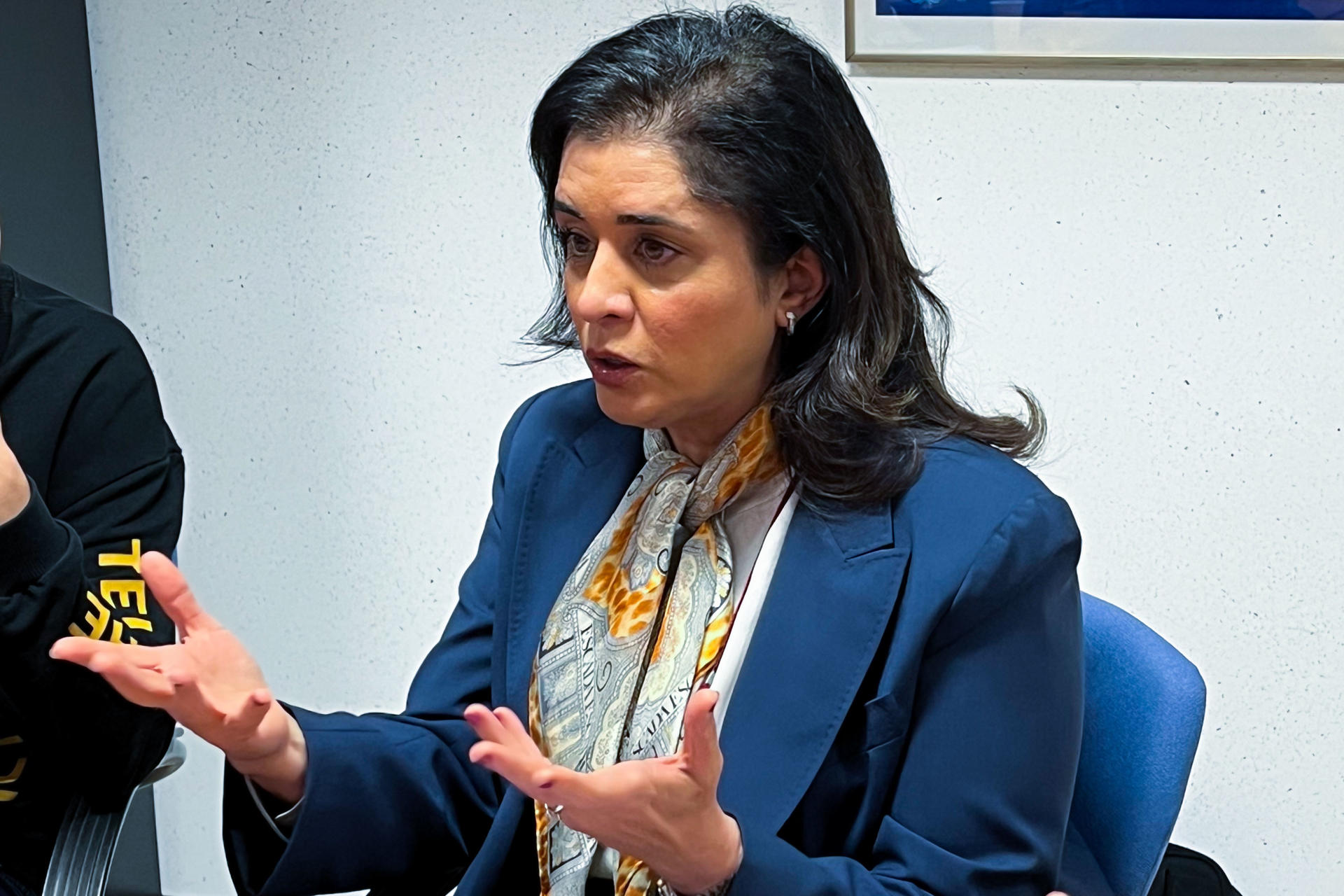 Foto de archivo de la directora regional de la OMS para el Mediterráneo Oriental, Hanan Balkhy. EFE/Anisia Gil