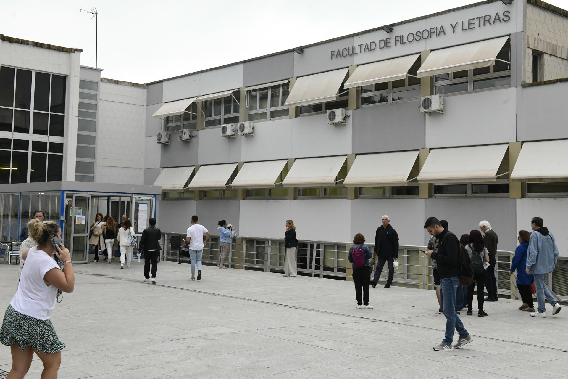 Imagen de archivo de la Facultad de Filosofía y Letras de la Universidad Autónoma de Madrid. EFE/Víctor Lerena
