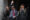 El presidente de Ecuador, Daniel Noboa (2i), y su esposa, Lavinia Valbonesi (i), al saludar a sus seguidores este martes, 15 de abril, desde un balcón del Palacio de Gobierno, durante el tradicional Cambio de Guardia Presidencial, en Quito (Ecuador). EFE/José Jácome
