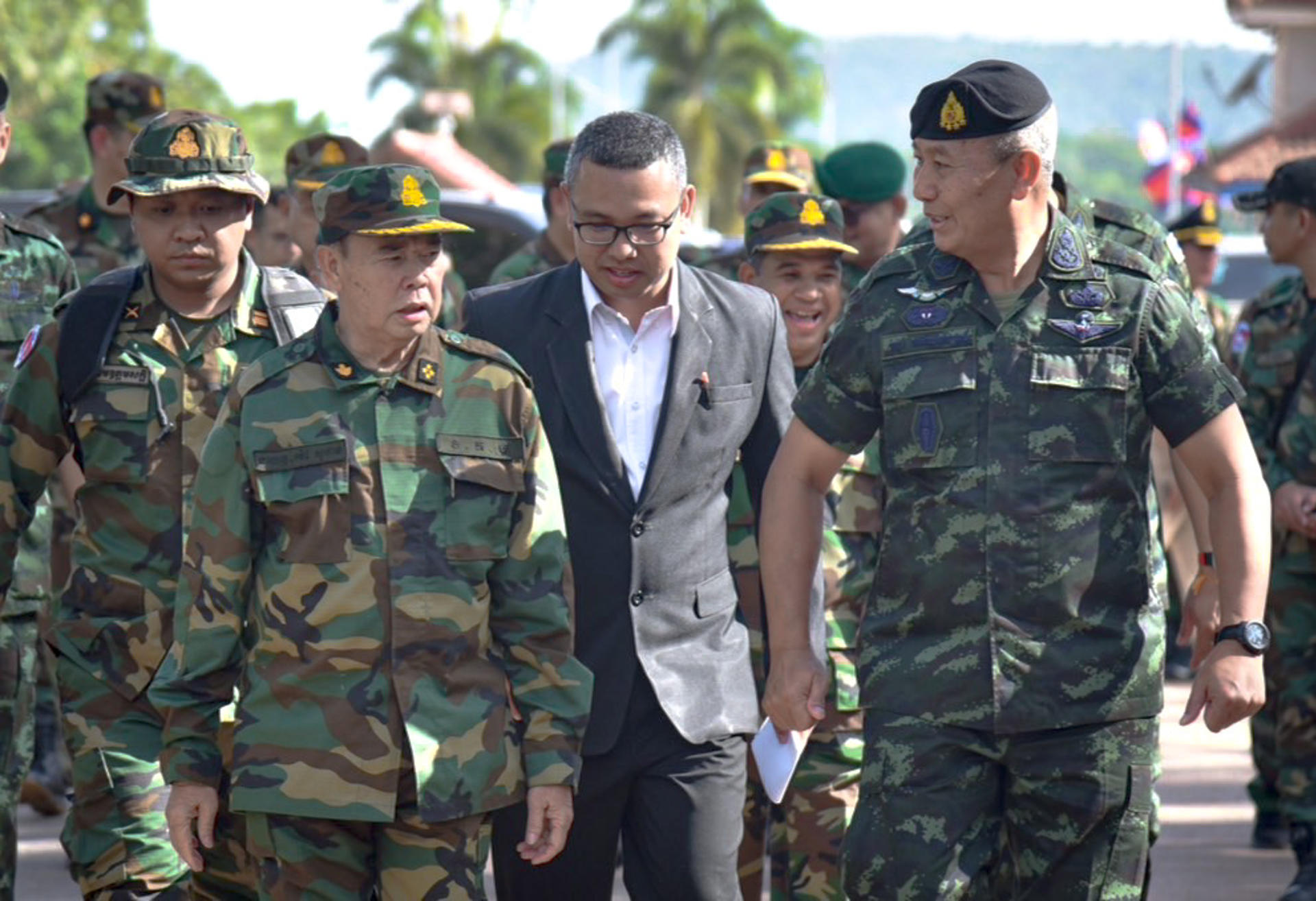 BANGKOK, 29/05/2025.- Los comandantes en jefe de las Fuerzas Armadas de Tailandia y Camboya tienen previsto reunirse este jueves para calmar el conflicto entre ambas naciones tras un intercambio de disparos el miércoles en una zona fronteriza, durante el que falleció un soldado camboyano. EFE/ Royal Thai Army SOLO USO EDITORIAL/SOLO DISPONIBLE PARA ILUSTRAR LA NOTICIA QUE ACOMPAÑA (CRÉDITO OBLIGATORIO)

