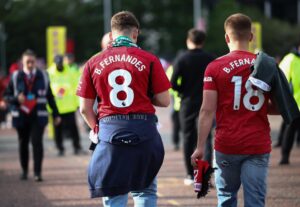 Aficionados del Manchester United. EFE/EPA/ADAM VAUGHAN