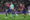 El delantero del Barcelona Raphinha (i) celebra tras marcar ante el Valladolid, durante el partido de LaLiga de fútbol que Real Valladolid y FC Barcelona disputaron en el estadio José Zorrilla. EFE/R. García