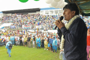 El expresidente de Bolivia Evo Morales. EFE/ Jorge Abrego
