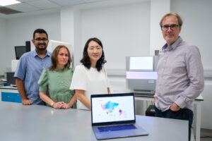 Imagen de algunos de los investigadores de la Universidad Tecnológica de Nanyang de Singapur (NTU) que participaron en el estudio. Crédito: Imagen cedida por la Universidad Tecnológica Nanyang/SOLO USO EDITORIAL