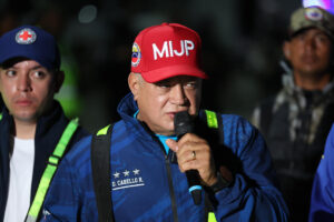 Fotografía del ministro de Interior de Venezuela, Diosdado Cabello. EFE/ Miguel Gutiérrez