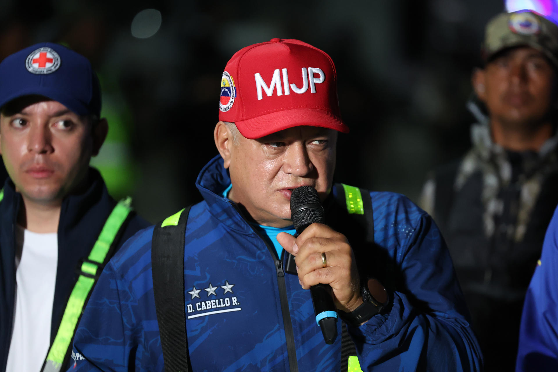 Fotografía del ministro de Interior de Venezuela, Diosdado Cabello. EFE/ Miguel Gutiérrez