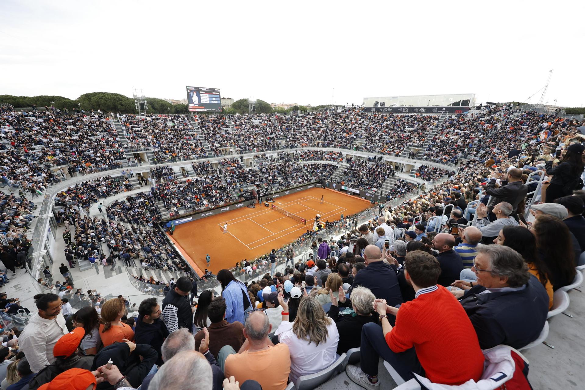 Vista general del Foro Itálico. EFE/EPA/FABIO FRUSTACI