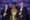 Polly Hill (izq.) y Kevin Lygo (der.) posan con Floella Benjamin (centro) después de recibir el premio especial, en nombre de ITV, por encargar 'Mr Bates Vs The Post Office' en los premios BAFTA TV Awards 2025 en el Royal Festival Hall en Londres, Gran Bretaña, el 11 de mayo de 2025. EFE/EPA/Tolga Akmen
