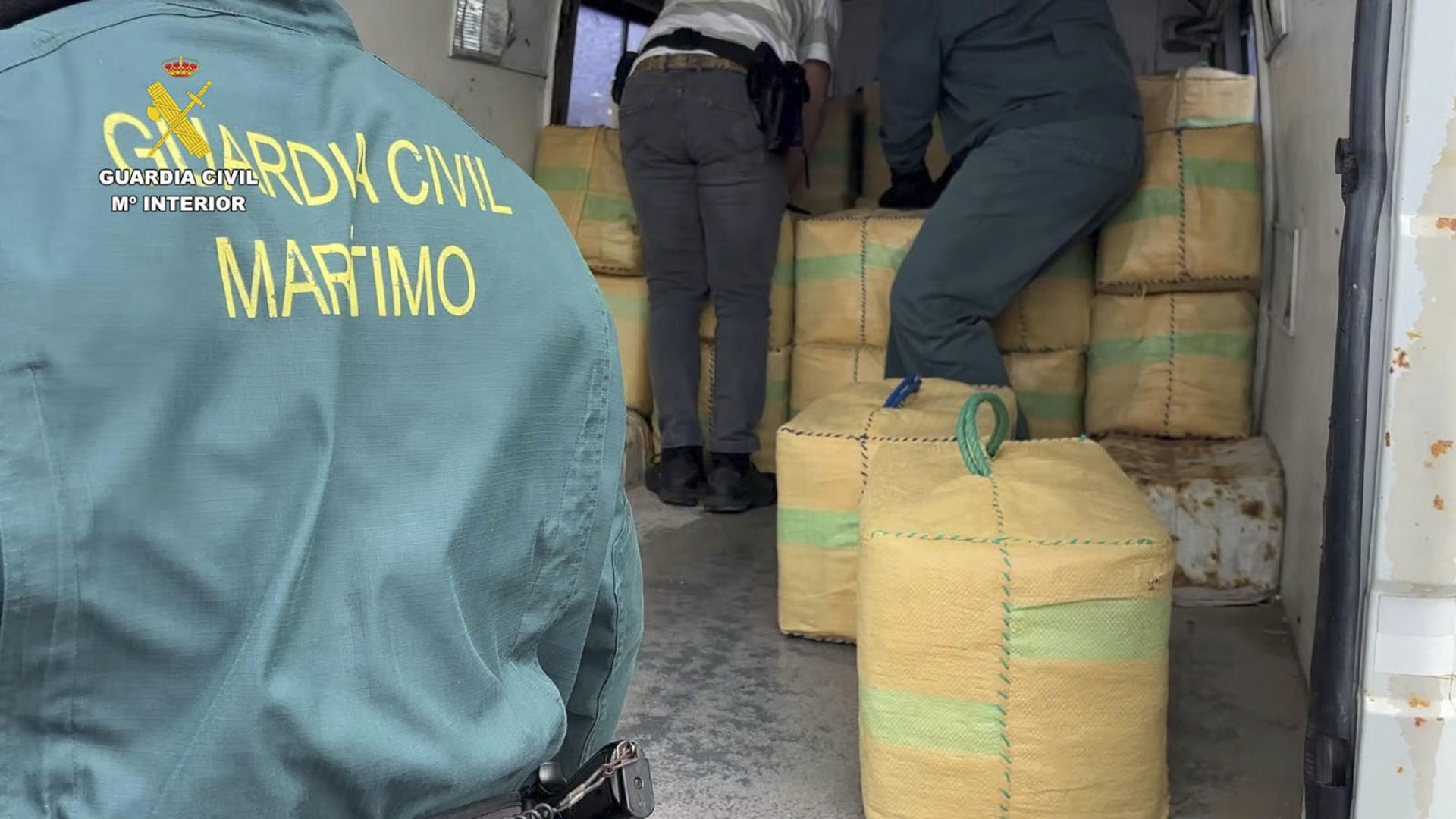 Imagen de la droga intervenida. EFE/Guardia Civil SOLO USO EDITORIAL/SOLO DISPONIBLE PARA ILUSTRAR LA NOTICIA QUE ACOMPAÑA (CRÉDITO OBLIGATORIO)