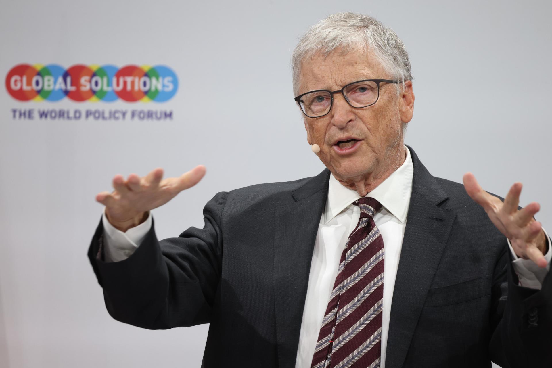 Fotografía de archivo del cofundador de Microsoft, Bill Gates. EFE/EPA/CLEMENS BILAN