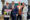 Desde la izquierda el músico y empresario musical cubano, Emilio Estefan; el presidente de Latinos in Sports, Xavier Gutiérrez; el presidente ejecutivo de Amerant Bank, Jerry Plush, y el director ejecutivo de la agencia de relaciones públicas Chemistry Cultura, Mike Valdés Fauli, posan este viernes, en Miami (Estados Unidos). EFE/ Alicia Civita
