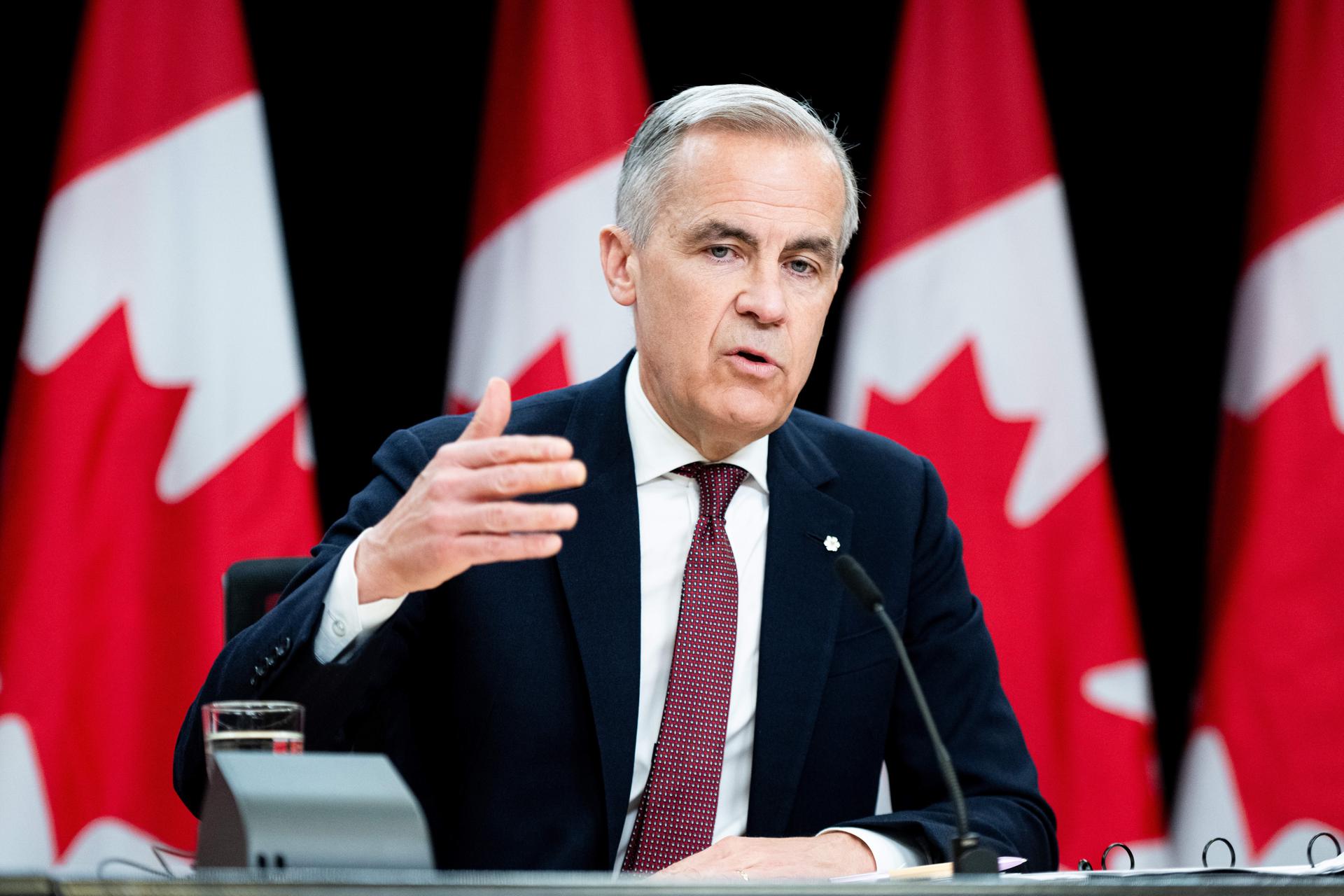Foto de archivo del primer ministro de Canadá, Mark Carney. EFE/SPENCER COLBY