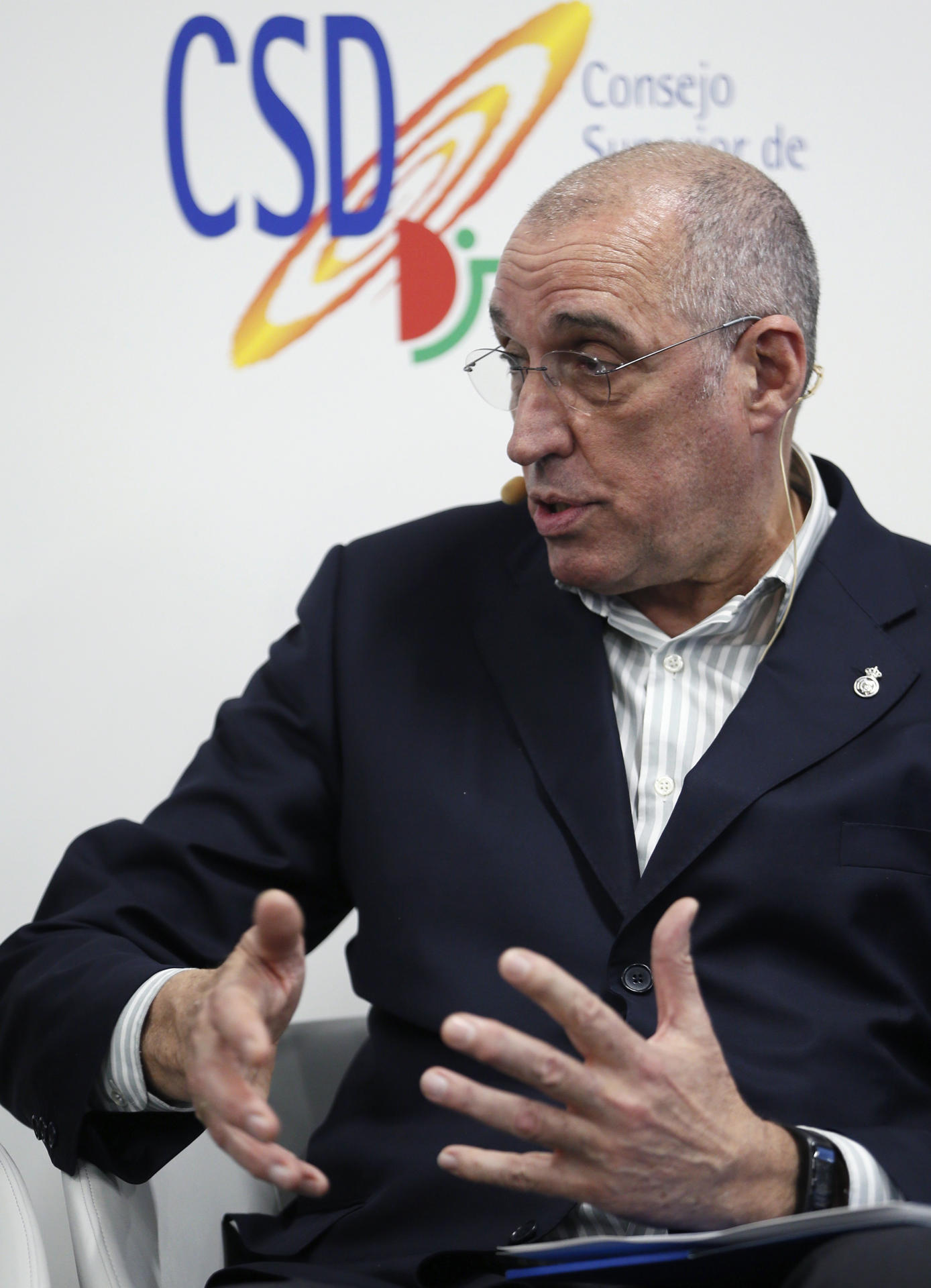 El exjugador del Real Madrid de baloncesto Rafael Rullán en una imagen de archivo. EFE/Mariscal