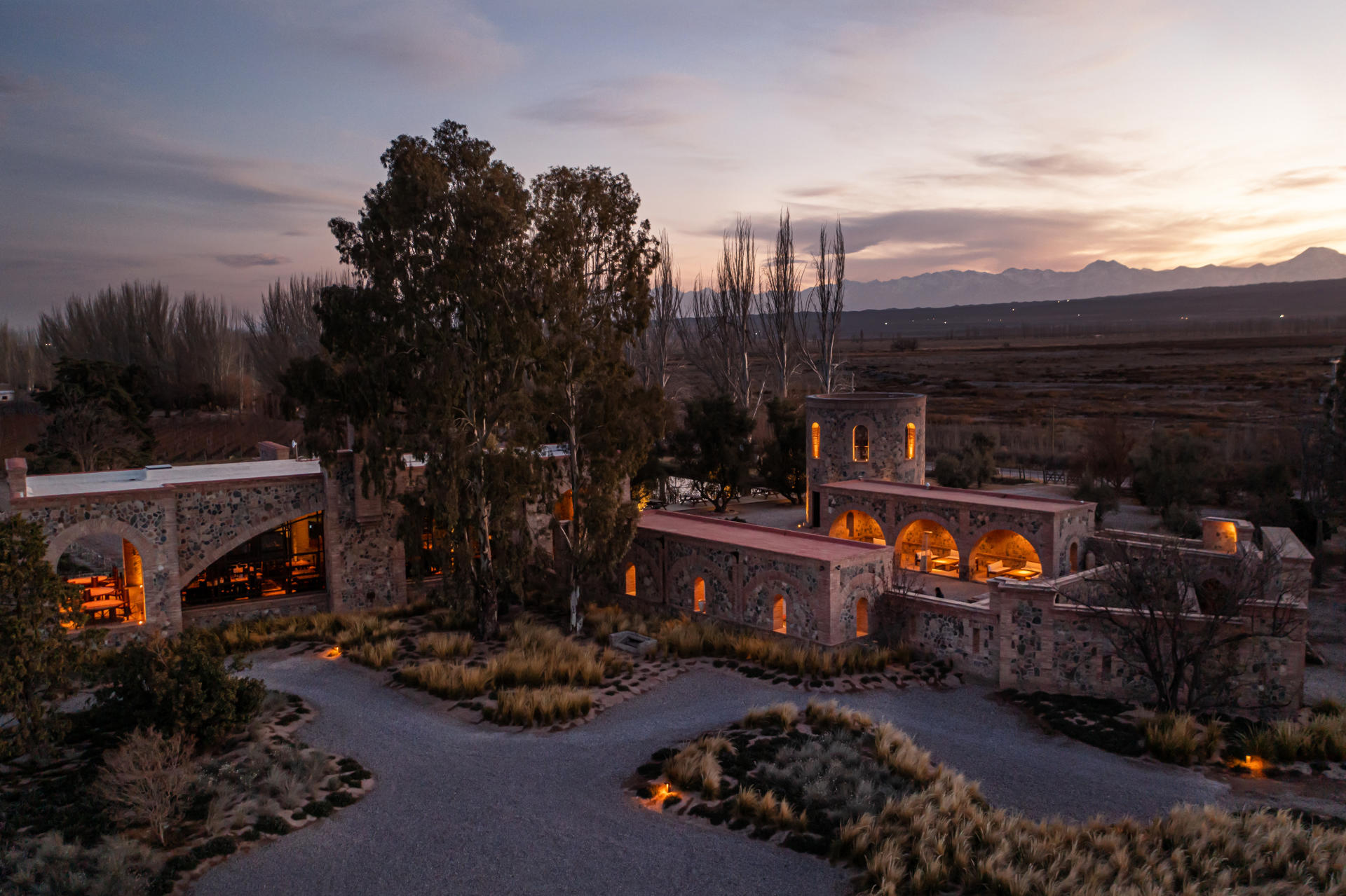 Fotografía cedida por Visit Argentina que muestra el restaurante Angélica Cocina Maestra en Mendoza (Argentina). EFE/ Visit Argentina