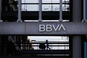 Imagen de archivo de la sede corporativa del BBVA en el distrito de Las Tablas en Madrid. EFE/Emilio Naranjo