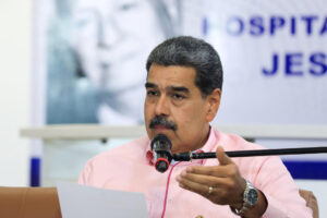 Fotografía cedida del presidente de Venezuela, Nicolás Maduro. EFE/ Prensa Del Palacio De Miraflores