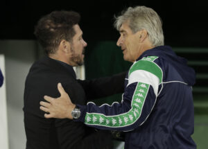 Pellegrini y Simeone, en una foto de archivo.- EFE / Julio Muñoz