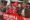 La candidata oficialista a las primarias presidenciales, Carolina Tohá (3d), al marchar este jueves, 1 de mayo, con motivo del Día Internacional del Trabajo, en Santiago de Chile. EFE/Javier Martín
