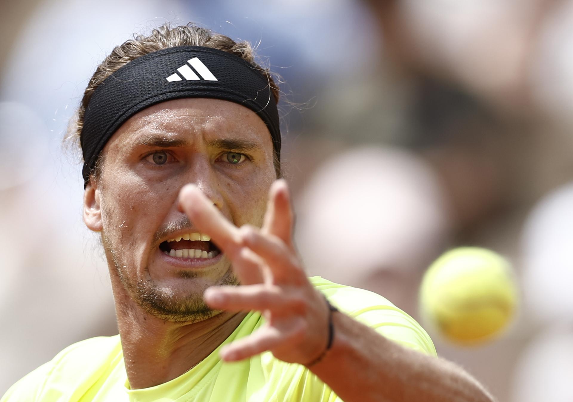Alexander Zverev. EFE/EPA/YOAN VALAT