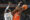 El base senegalés del Valencia Brancou Badio (d) en acción ante el alero angolés del Real Madrid Bruno Fernando durante un encuentro correspondiente a la jornada 30 de Liga Endesa disputado este domingo entre el Real Madrid y el Valencia Basket en el Movistar Arena de Madrid. EFE/ Juan Carlos Hidalgo
