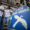 Personas participan en una manifestación este 7 de mayo de 2025, frente a la embajada de Brasil, en Caracas (Venezuela). EFE/ Miguel Gutiérrez
