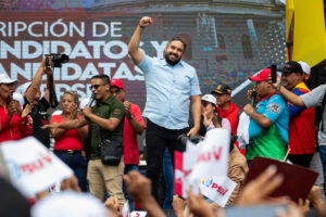 El diputado reelecto venezolano Nicolás Maduro Guerra, hijo del mandatario Nicolás Maduro, en una fotografía de archivo. EFE/ Ronald Peña