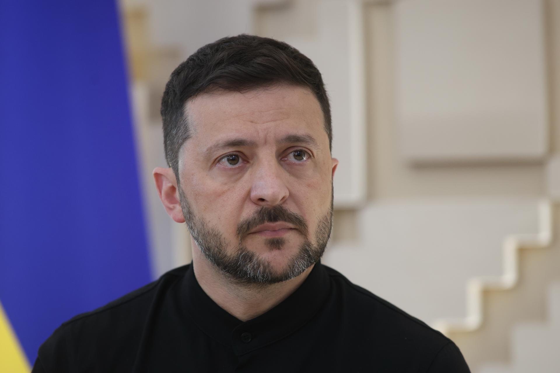 Imagen de archivo del presidente ucraniano, Volodímir Zelenski. EFE/EPA/NECATI SAVAS