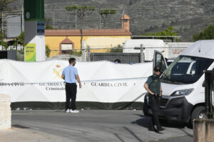 Imagen de archivo de la gasolinera del municipio almeriense de Berja en la que el pasado 2 de mayo murió un hombre de 37 años y otro de 45 resultó herido por arma de fuego en un tiroteo. EFE/ANTONIO MARTIN