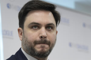 Fotografía de archivo de Ramiro Marra, candidato a legislador de la ciudad de Buenos Aires por la Unión del Centro Democrático y exmiembro del partido de Javier Milei, en Washington DC (EE.UU.). EFE/Lenin Nolly