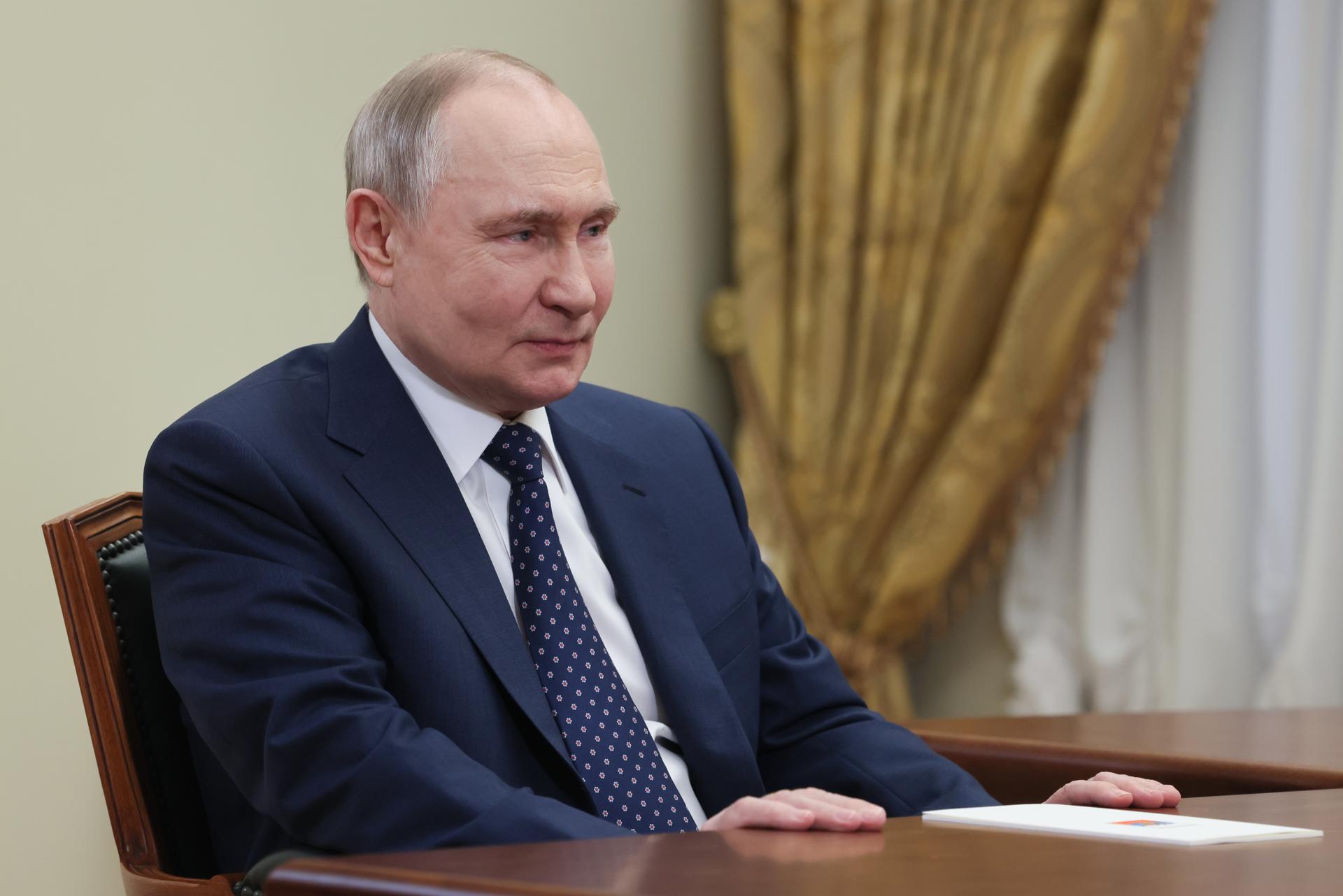 El presidente de Rusia, Vladímir Putin, en una foto de archivo. EFE/EPA/MIKHAIL METZEL / SPUTNIK / KREMLIN POOL MANDATORY CREDIT