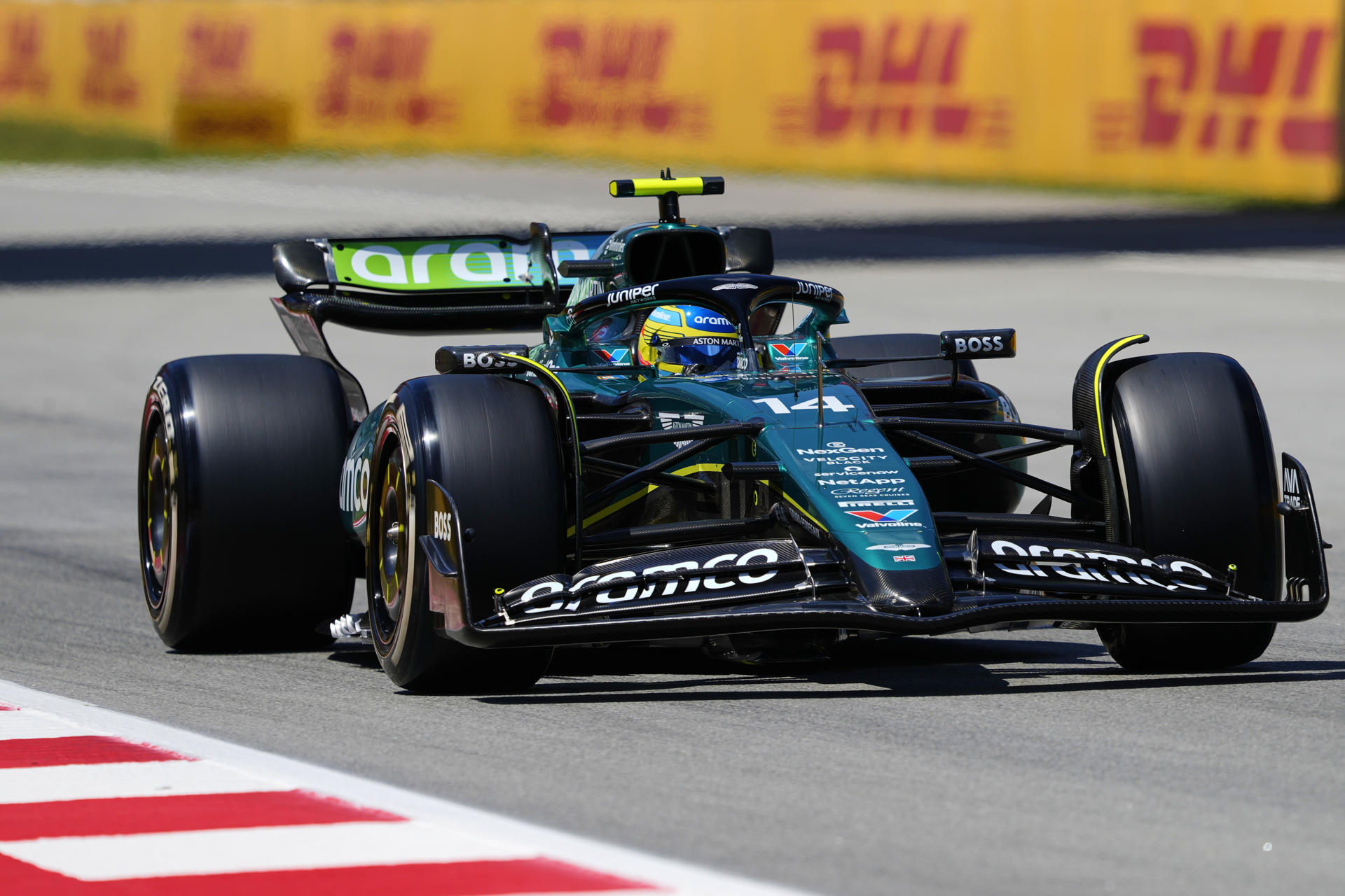 El piloto español Fernando Alonso, en una imagen de archivo durante el pasado Gran Premio de España. EFE/ Alejandro García
