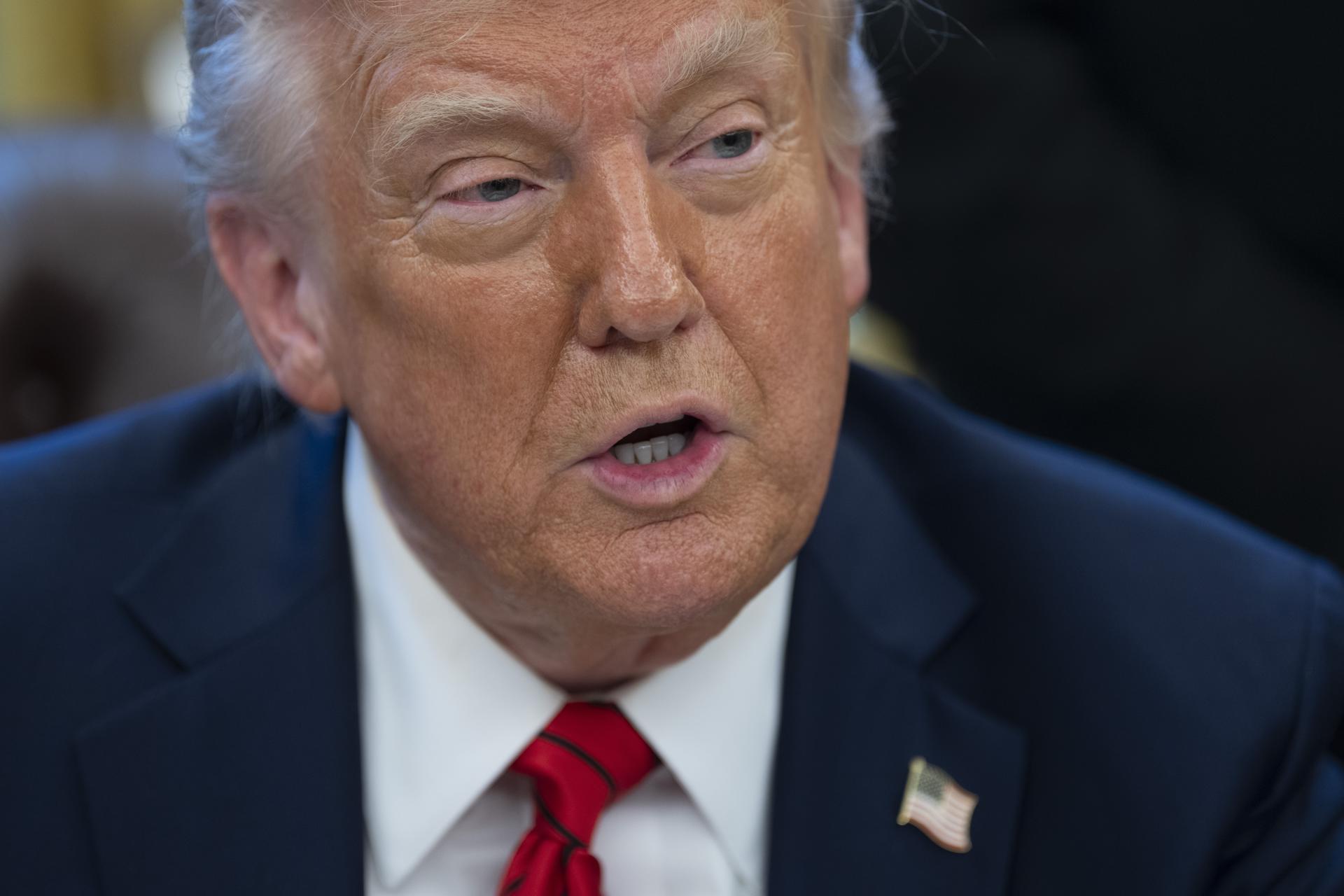 Foto de archivo del presidente de EE.UU. Donald Trump. EFE/CHRIS KLEPONIS / POOL