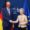 BRUSELAS (Bélgica), 09/05/2025.- La presidenta de la Comisión Europea, Ursula von der Leyen (d), recibe al canciller alemán, Friedrich Merz (i), antes de una reunión en Bruselas, Bélgica, el 9 de mayo de 2025. (Bélgica, Alemania, Bruselas) EFE/EPA/OLIVIER HOSLET